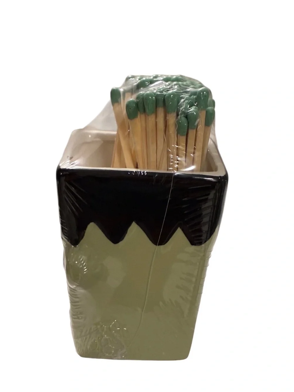 Frankenstein Matchstick Holder Set - Green